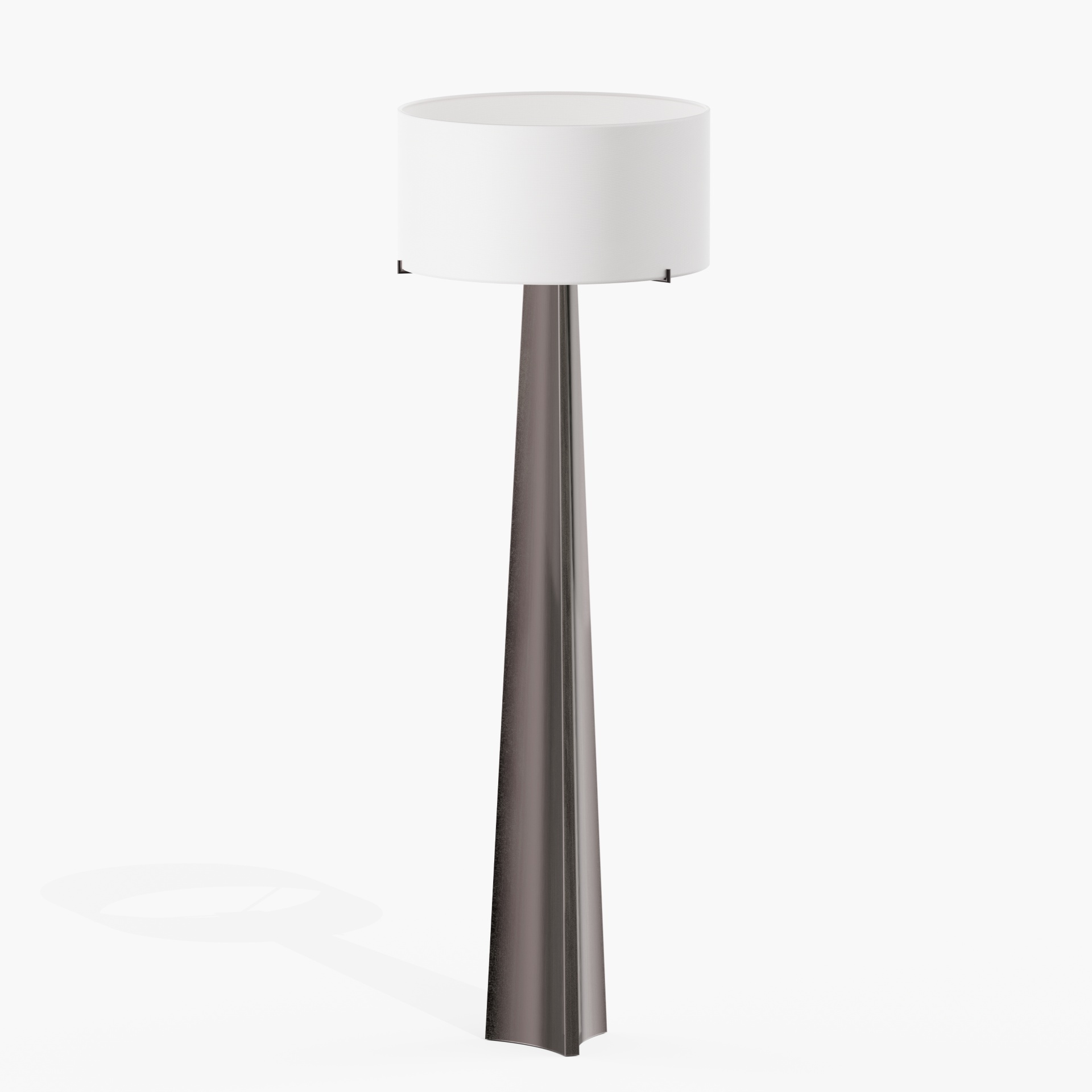 Isla Brass Triangle Floor Lamp