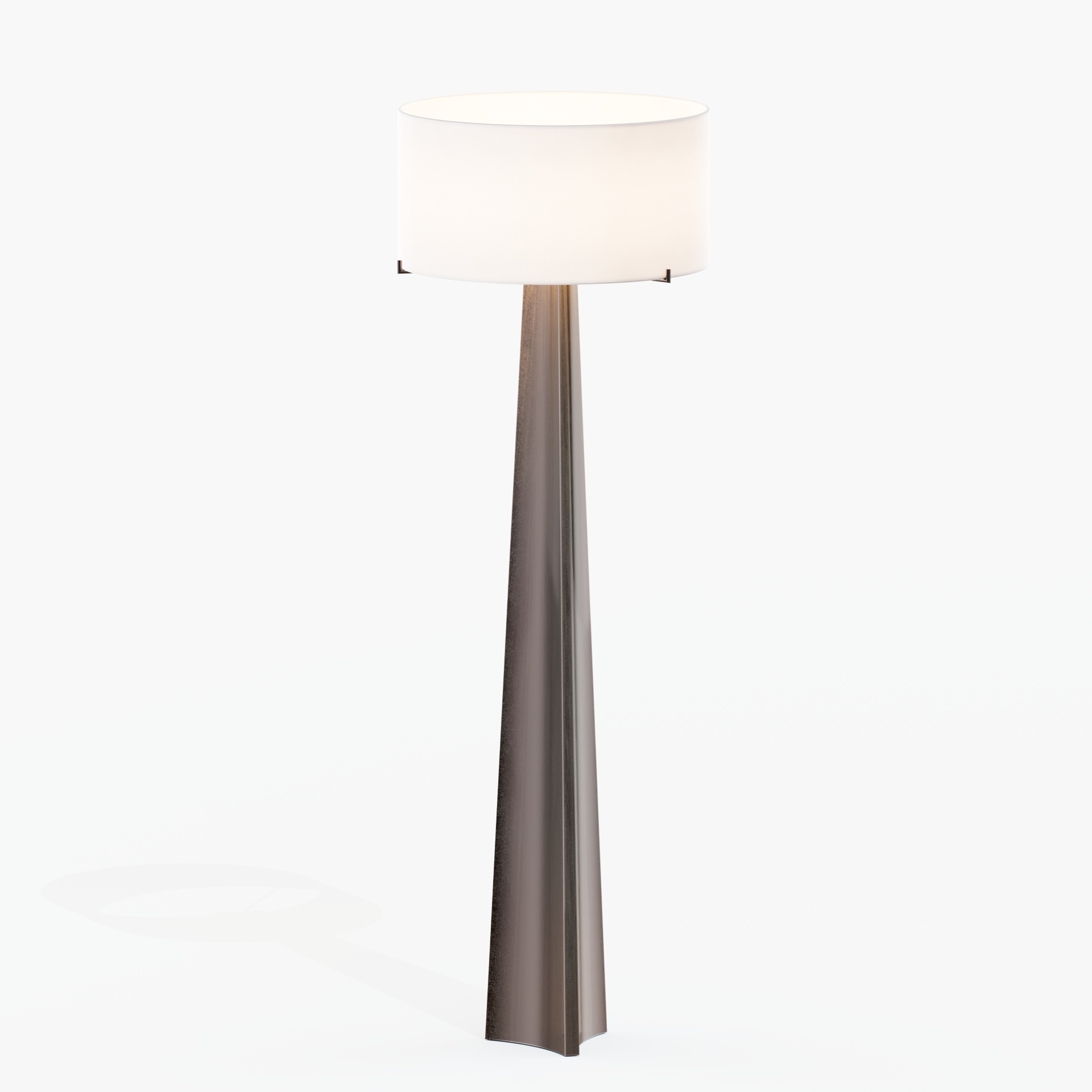 Isla Brass Triangle Floor Lamp