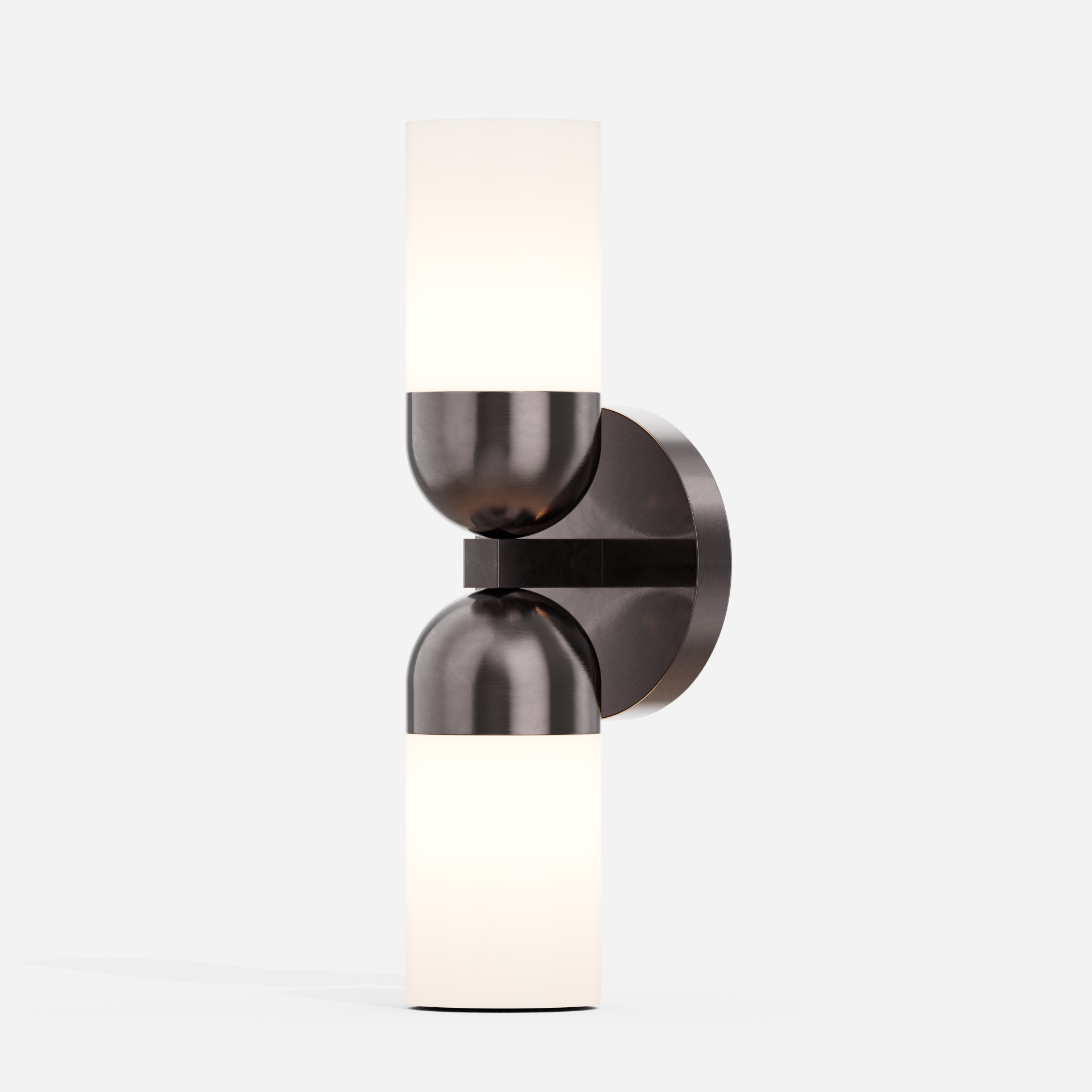 Medieval-Style Double-Light Wall Sconce