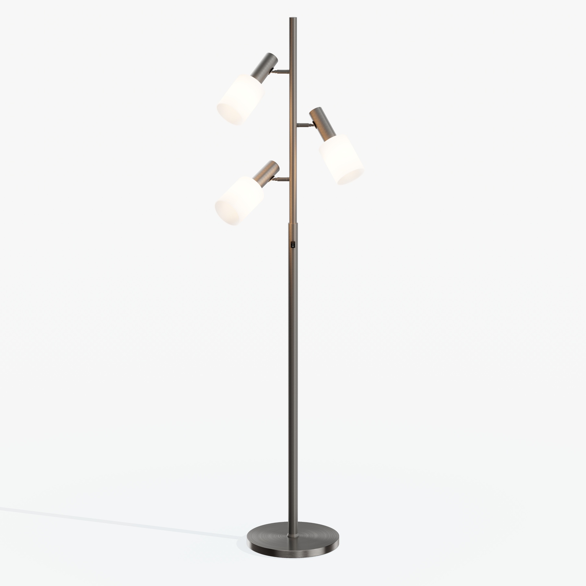 Vintage Brushed Gold Floor Lamps