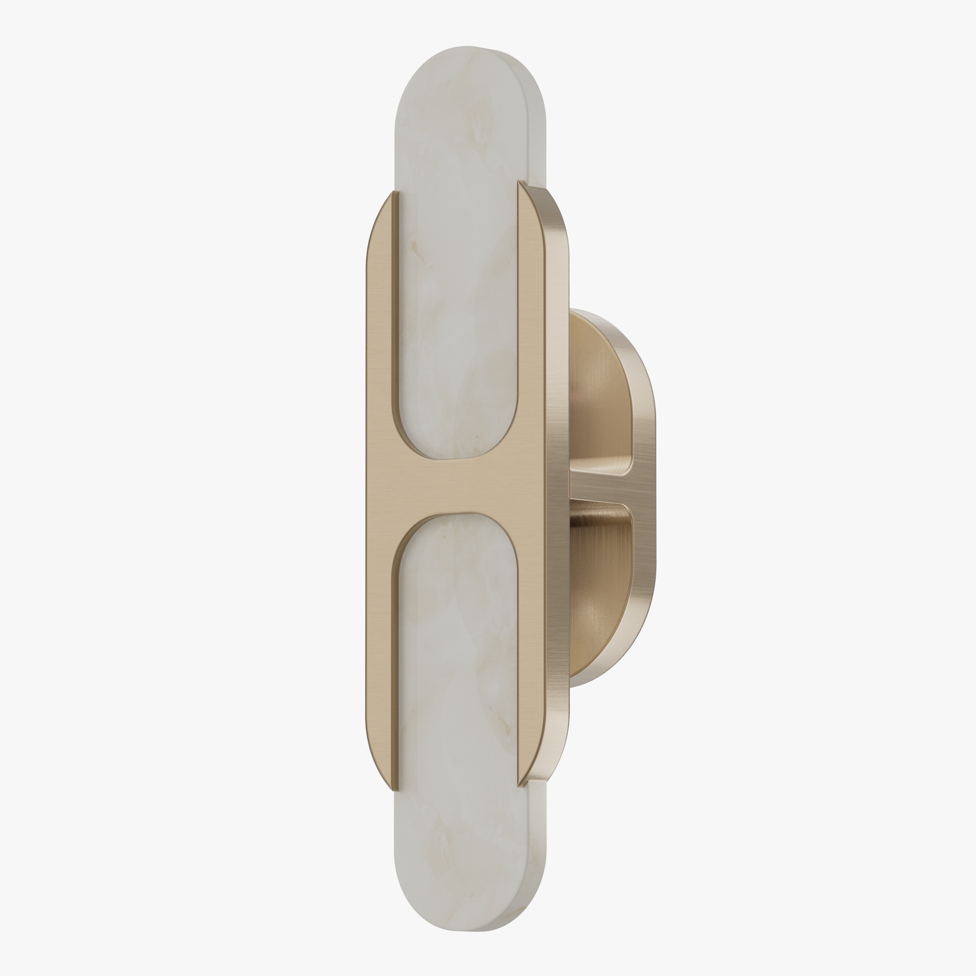 Modern Alabaster Wall Sconce