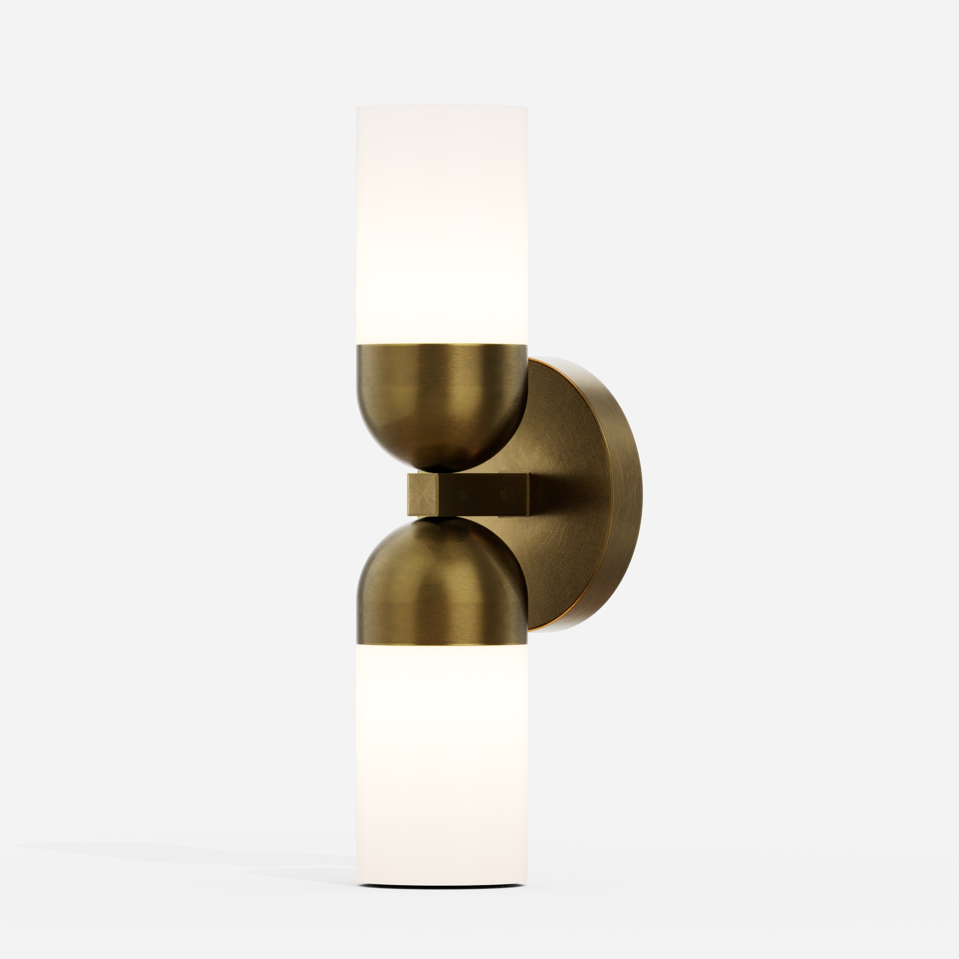 Medieval-Style Double-Light Wall Sconce