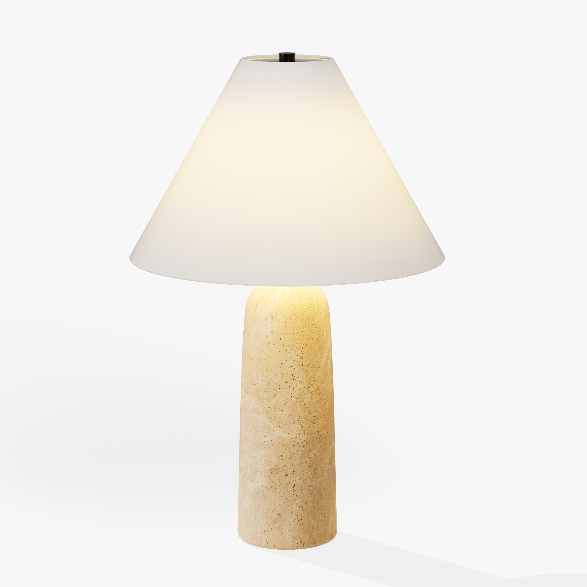 Marble Mushroom Table Lamp
