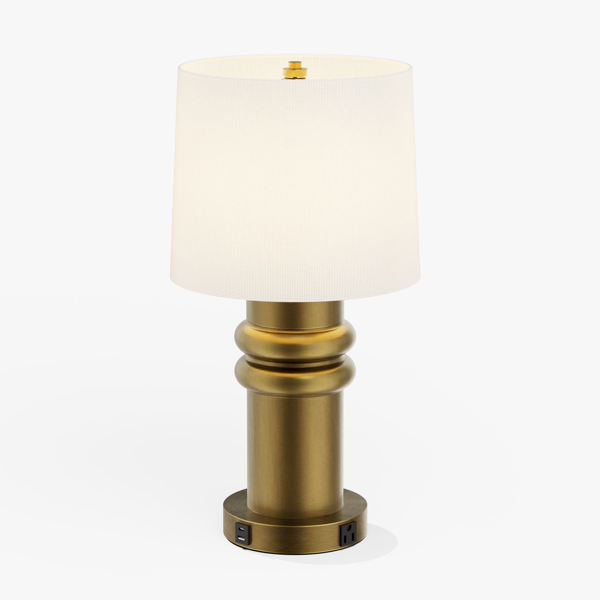 Hotel  Vintage Torchiere Table Lamp