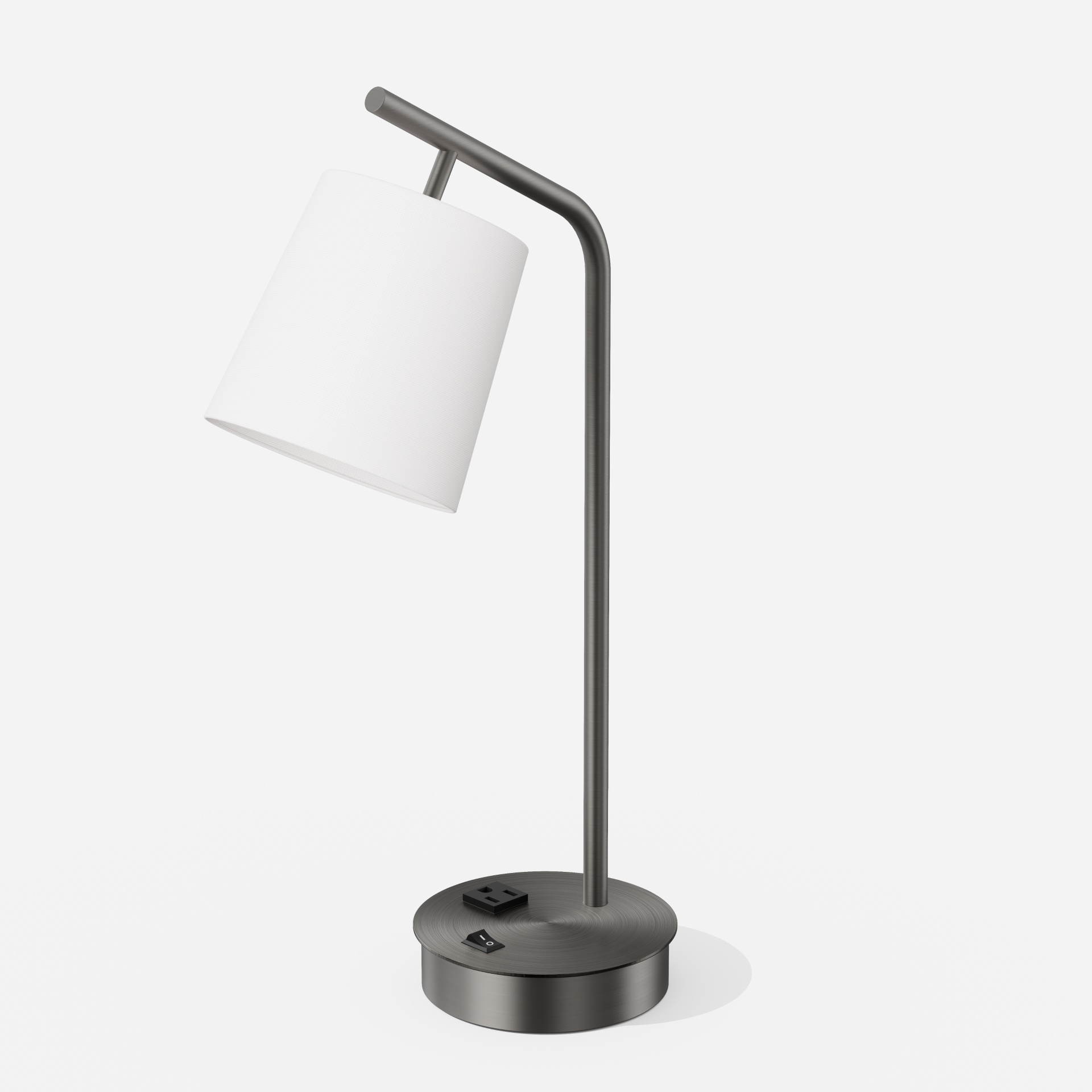 Foggy Brushed Retro Table Lamp
