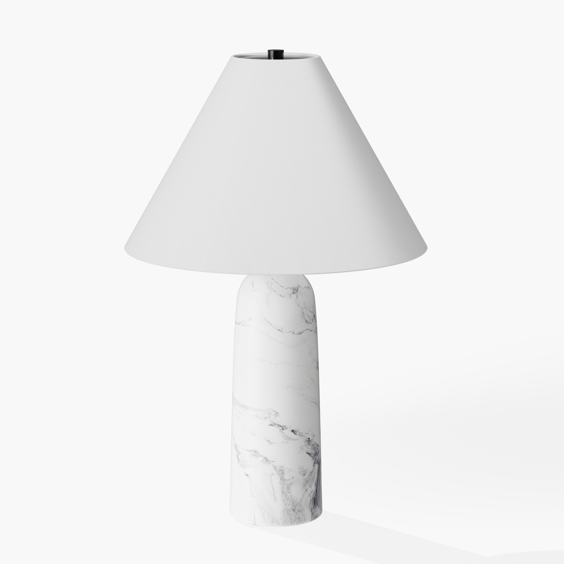 Marble Mushroom Table Lamp