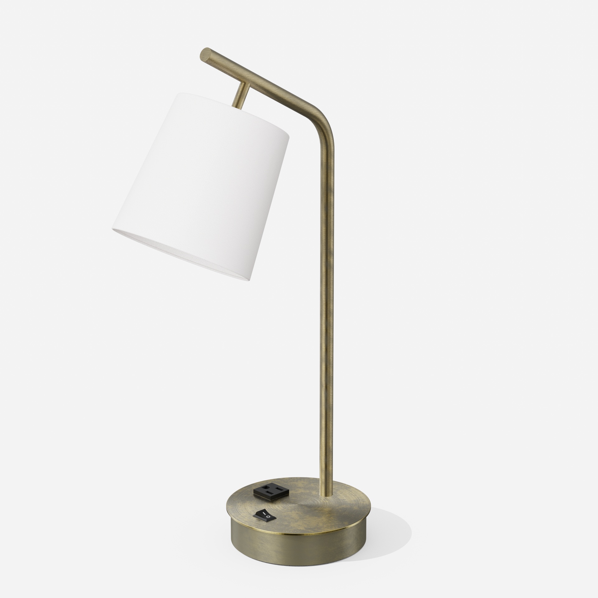 Foggy Brushed Retro Table Lamp
