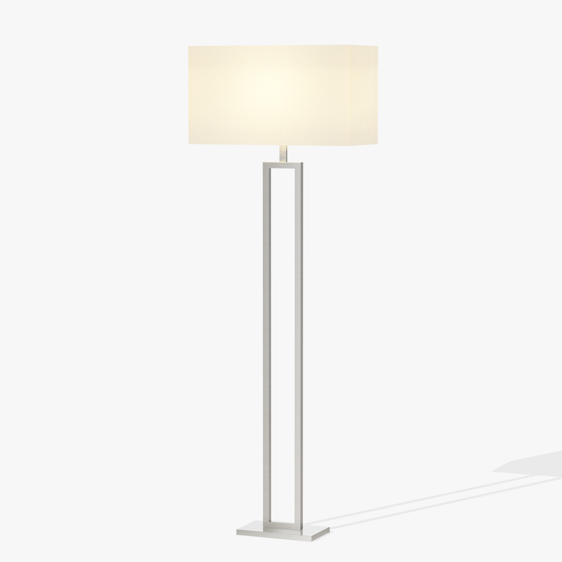 Modern Brass Hotel Floor Lamp