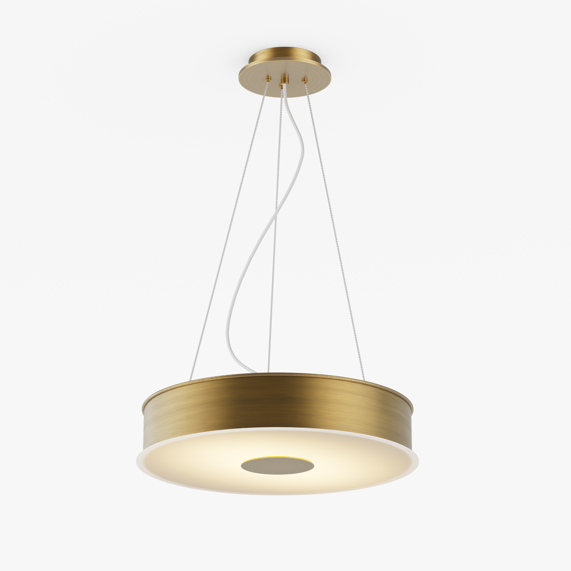 Modern Hotel Drum Pendant Light