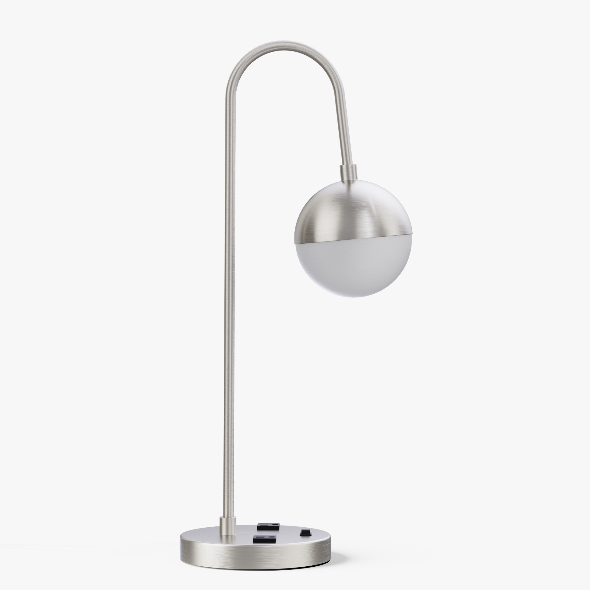 Satin Brass Table Lamp For Hospitality