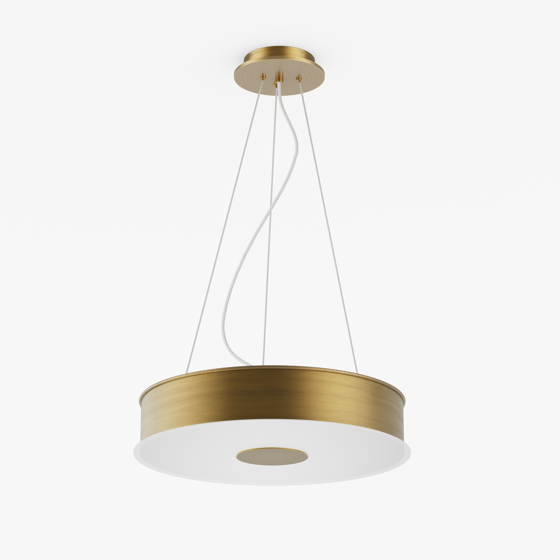 Modern Hotel Drum Pendant Light