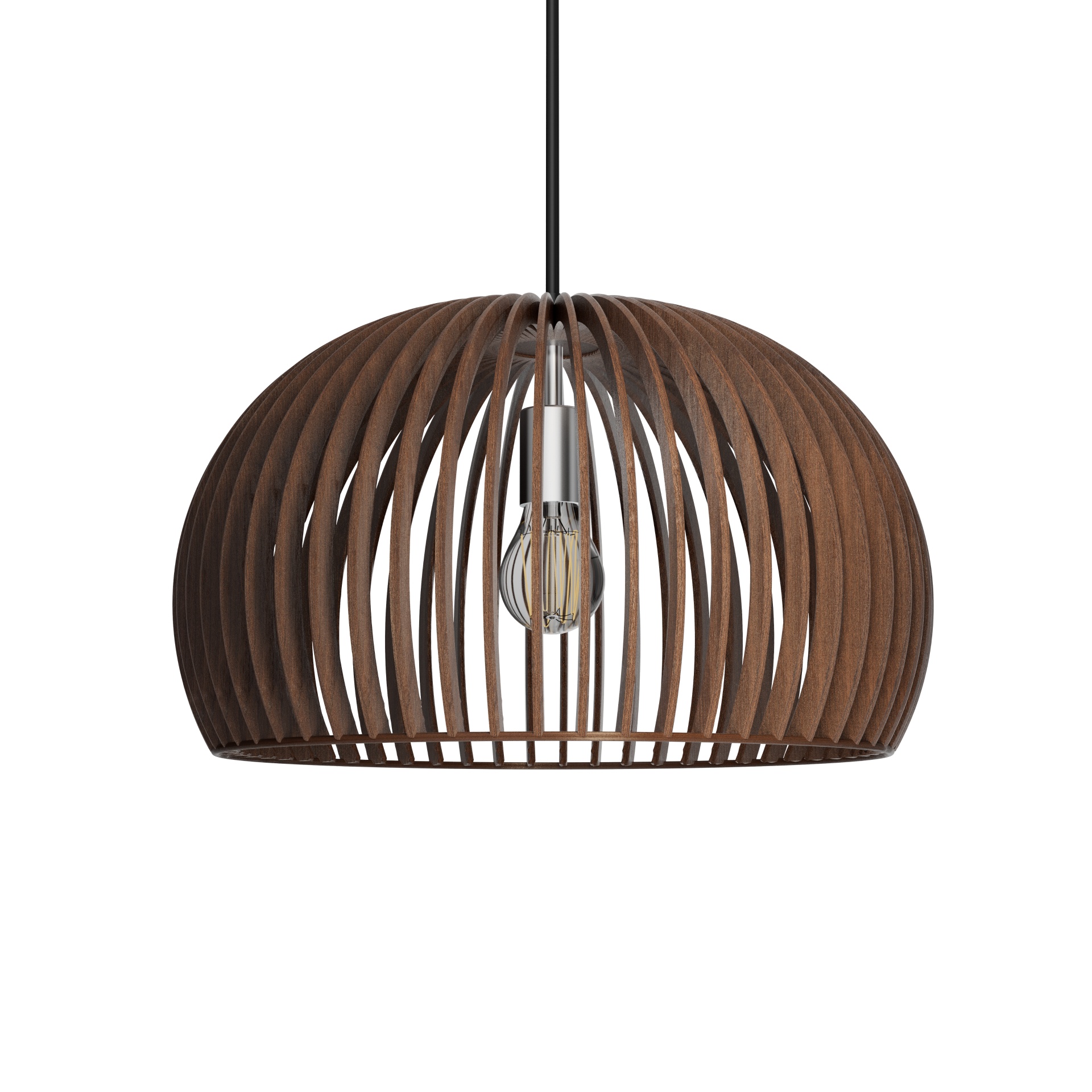 Bamboo Wood Pendant Light for Hospitality Projects