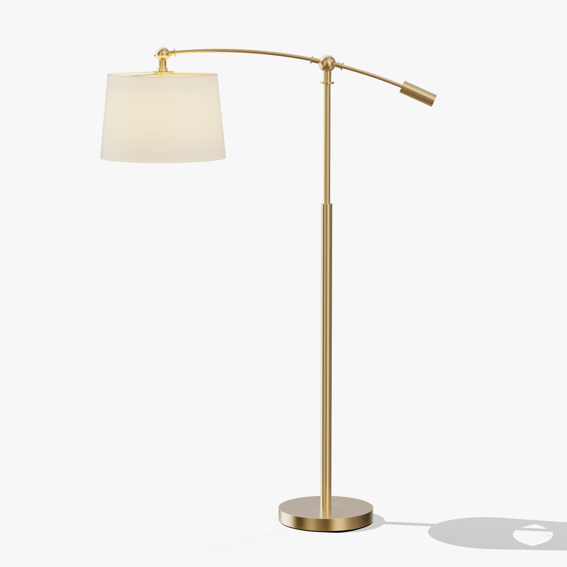Adjustable Swing Arm Floor Lamp