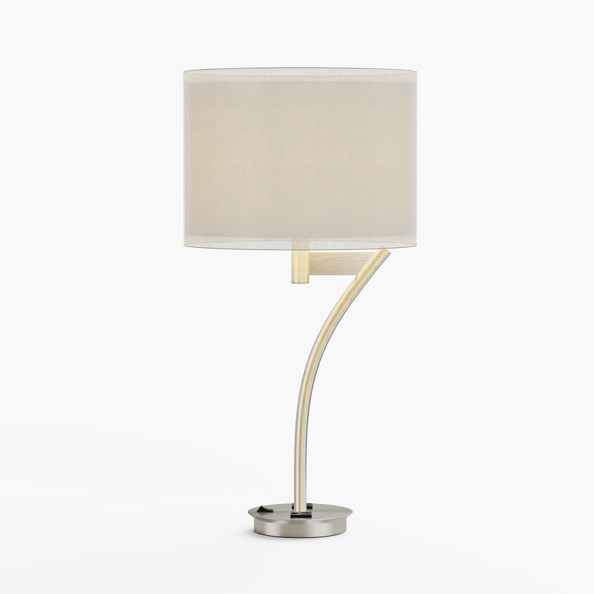 Hospitality Table Lamps with 2 Power Outlets