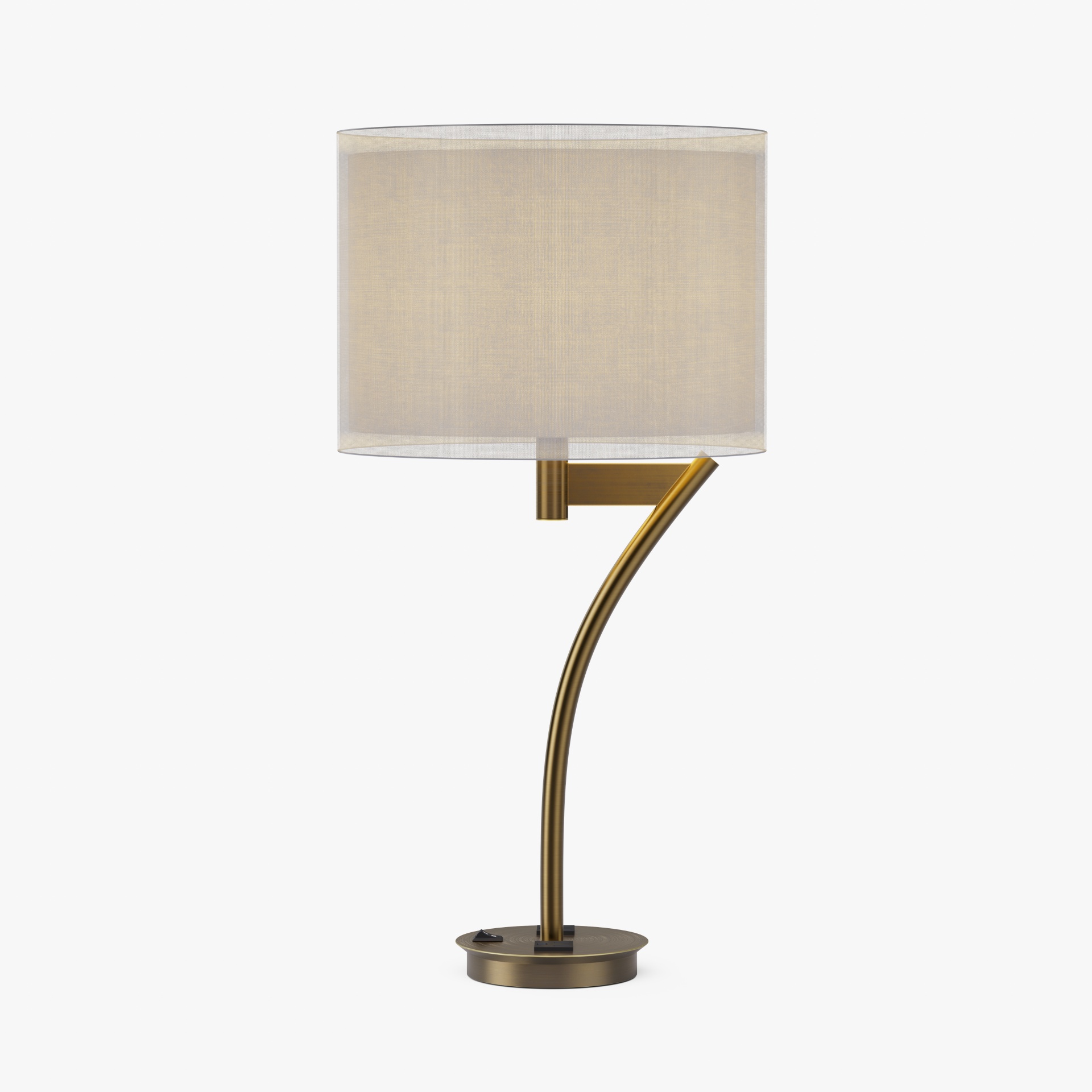 Hospitality Table Lamps with 2 Power Outlets