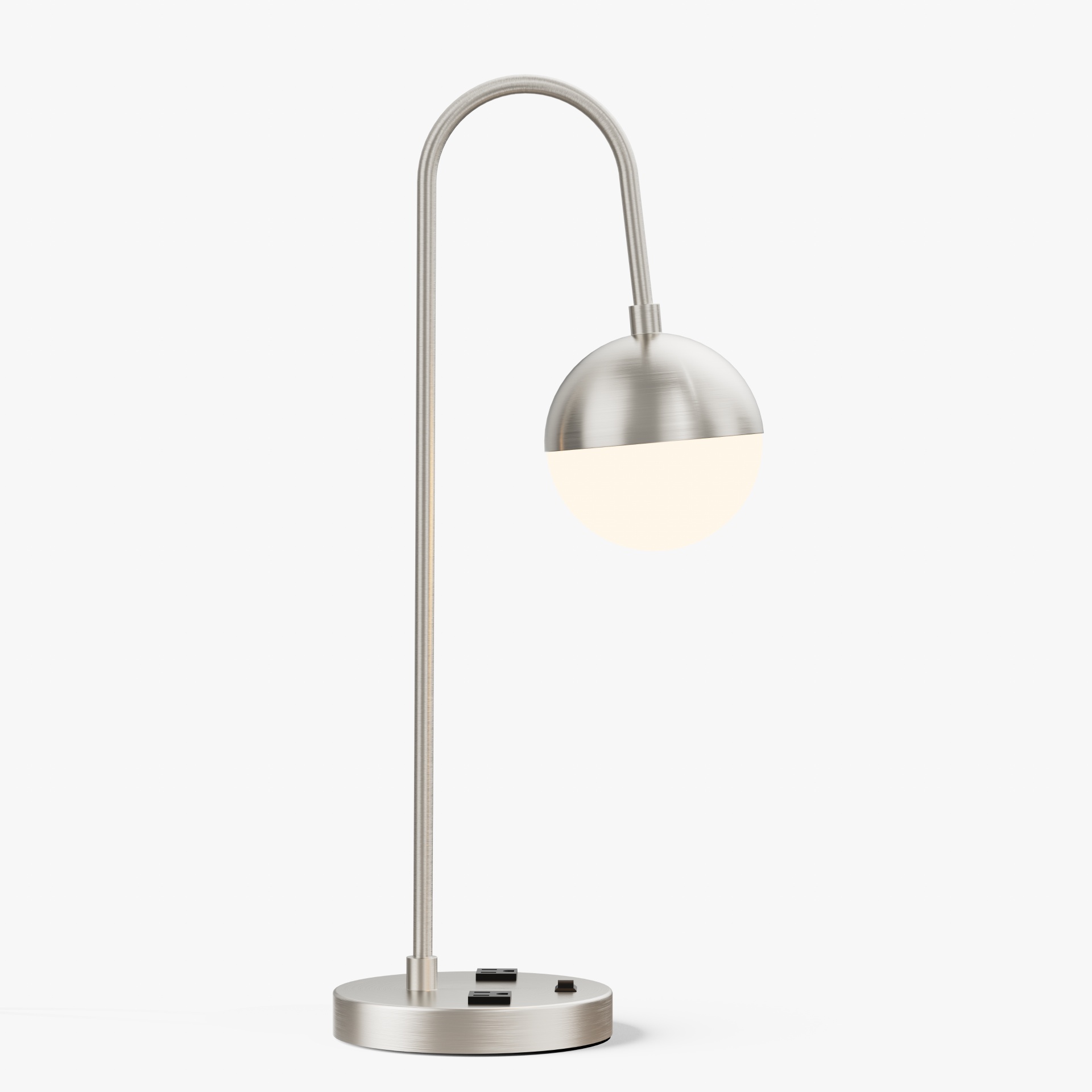Satin Brass Table Lamp For Hospitality