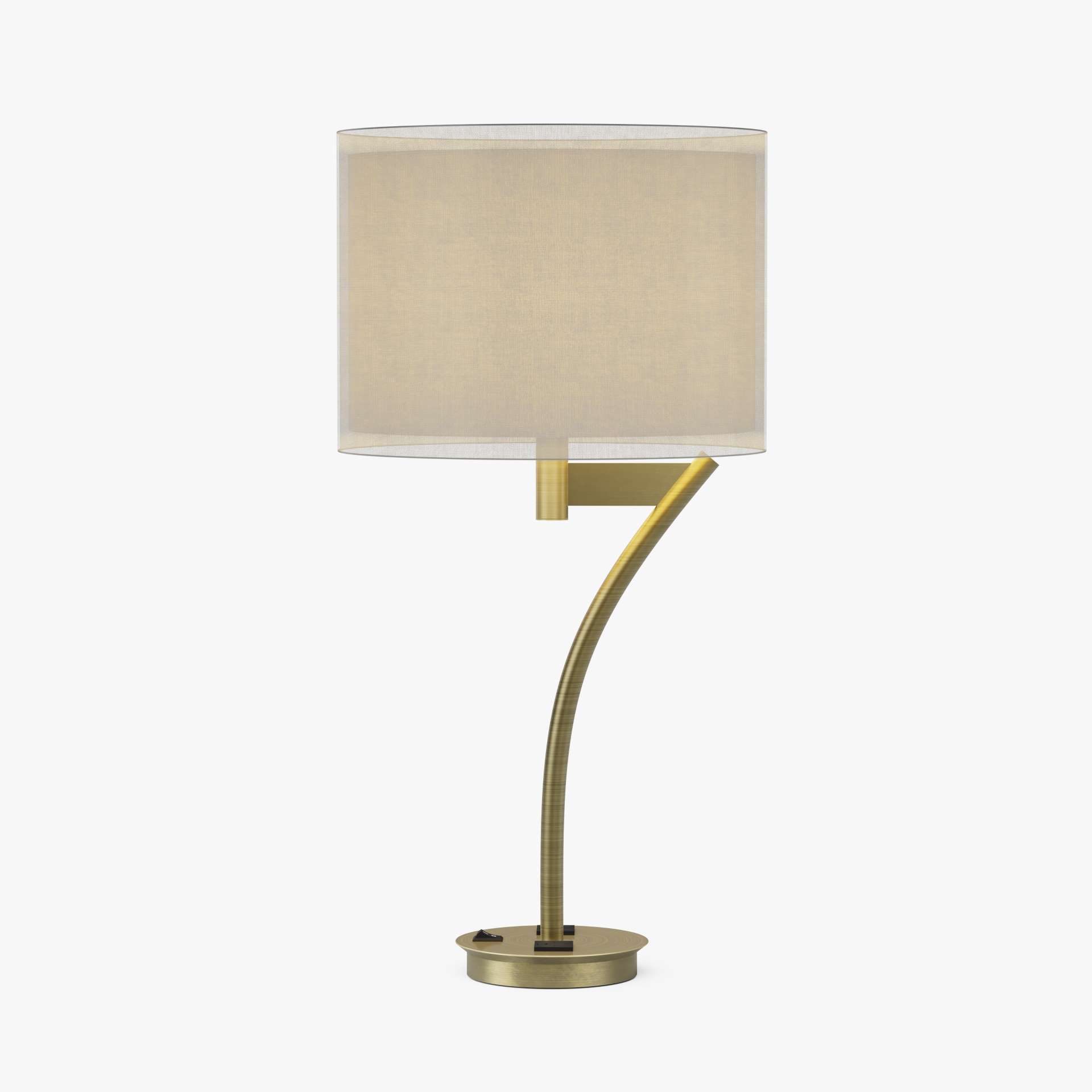 Hospitality Table Lamps with 2 Power Outlets